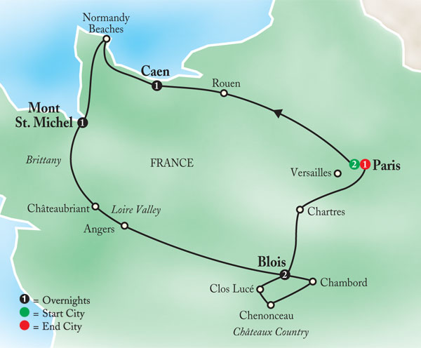 globus tours normandy