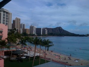 Royal Hawaiian view from room